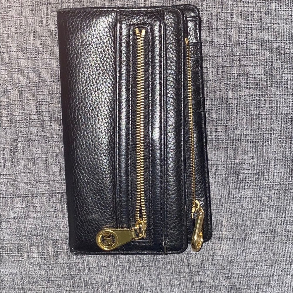 Black MK wallet